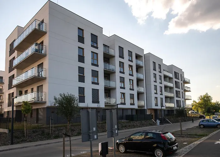 Appartement Grunwald - Parking & Terrace - By Rentujemy